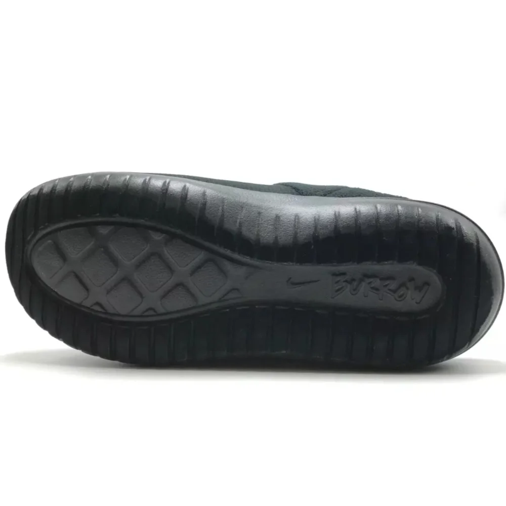 MEN'S NIKE Burrow  Black/Metallic Silver/Black Slip On Shoes - Picture 4 of 13